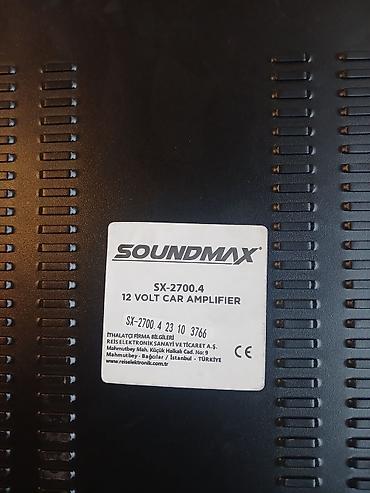 sumqayit teker evi: Pioneer Basovka soundmax 4 çıxış real alıcıya endirim var — 2
