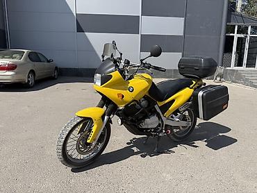 advent: BMW F650 Funduro, жёлтый туристический эндуро. Состояние хорошое сел — 1