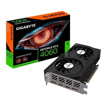 Videokartlar: Videokart Gigabyte GeForce RTX 4060, 8 GB