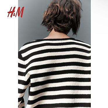 длинный кардиган: Кардиган H&M в полоску размер Л подходит на 48-50 размер,мне не — 1