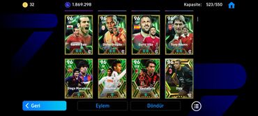 Kolleksiya kartları: EFootball hesabı – güclü komanda və zəngin kart kolleksiyası - — 7
