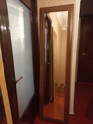 bed: Güzgü Döşəmə üstü, Düzbucaqlı, Sadə, Çərçivə ilə