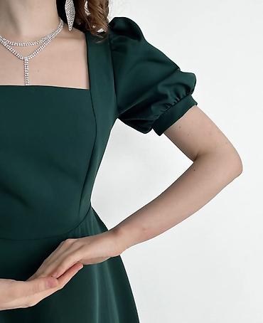 плятя: Вечернее платье, А-силуэт, С рукавами, L, S, M — 4