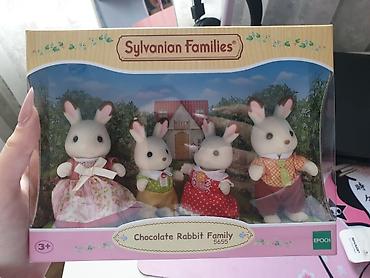 rol destı: ❗Не открытый,açilmamiş❗Sylvanian Families – Chocolate Rabbit Family — 2