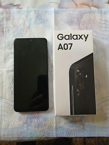 samsung galaxy 7: Samsung Galaxy A07, 128 GB, Barmaq izi, İki sim kartlı, Face ID — 1