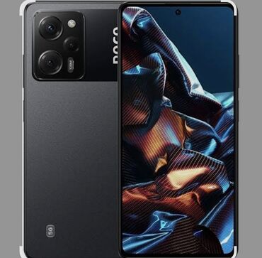 скупка любых телефонов: Poco X5 5G, Колдонулган, 256 ГБ, түсү - Кара, 2 SIM