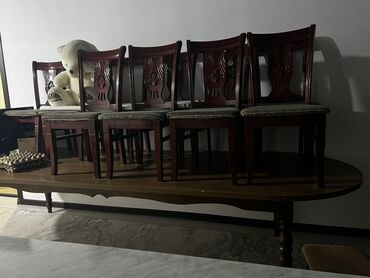 стол дерева: Зал үчүн үстөл, Колдонулган, Бүктөө эмес, Oval