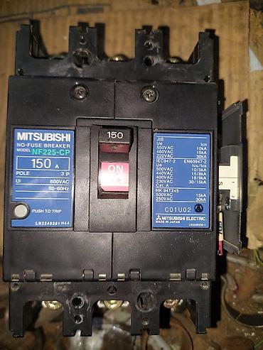kabel yeri açan: Mitsubishi Electric Elektrik avtomat, 3 faza, Ünvandan götürmə — 1
