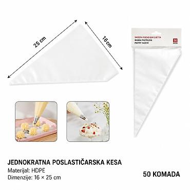 KMT jednokratne kese za dekorisanje kolača – 50 komada - Tip