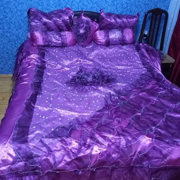 текстиль: Покрывало цвет - Фиолетовый
