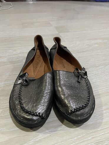 обувь за 1000: Туфли 38, цвет - Серый