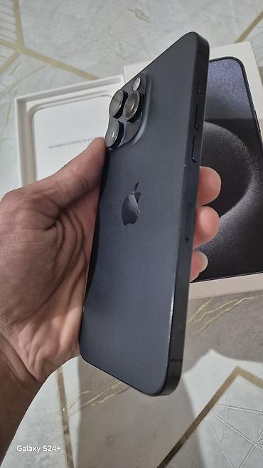 iphone 9 mini: IPhone 15 Pro Max, 256 GB, Blue Titanium, Face ID — 4
