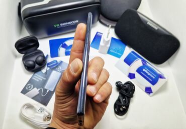 Samsung: Samsung Note 10, Б/у, 512 ГБ, цвет - Черный, 2 SIM, 1 SIM, eSIM — 12