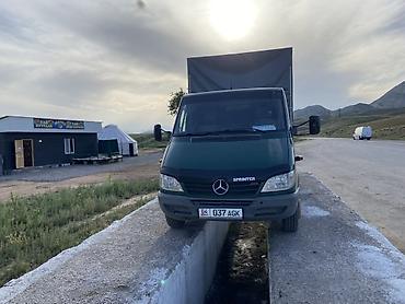 mercedes сапок: Mercedes-Benz Sprinter (двухрядная кабина) с тентованной платформой — 1