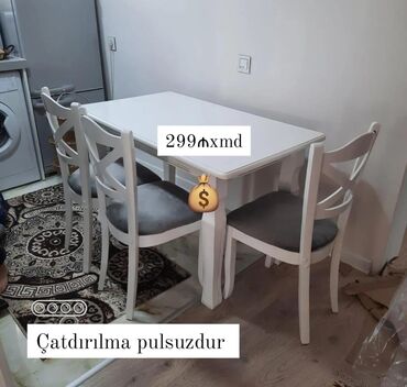 Çarpayılar: Yeni, 4 stul