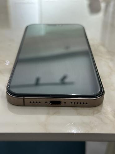 electronics iphone: IPhone 16 Pro Max, 256 GB, Desert Titanium, Simsiz şarj, Face ID — 4