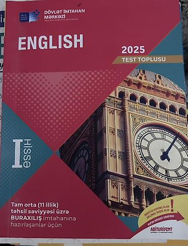 Testlər: İngilis dili Testlər 11-ci sinif, DİM, 1-ci hissə, 2023 il — 3