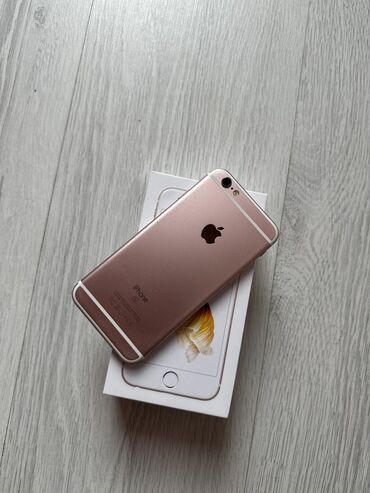 чехол iphone 6s: IPhone 6s, 16 ГБ, Розовый, Отпечаток пальца