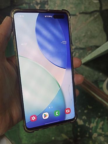телефоны xiaomi redmi 10 с: Samsung Galaxy S10 Plus, Б/у, 256 ГБ, цвет - Серебристый — 4