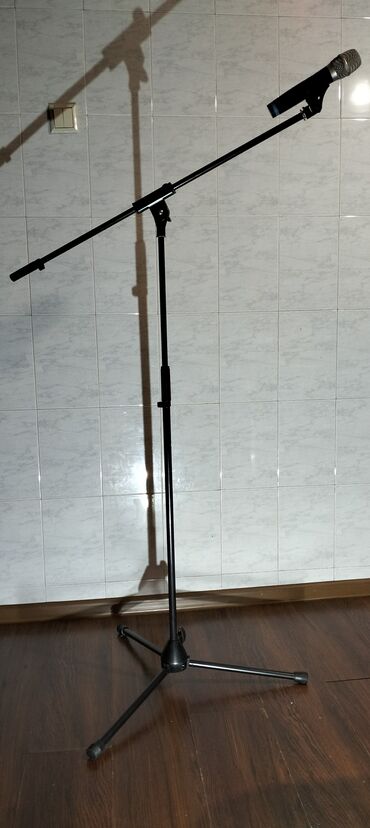 Вокальные микрофоны: АРЕНДА Стойка для микрофона профессиональная, Журавль, Тренога для at lalafo.kg — 2 Вокальные микрофоны: АРЕНДА Стойка для микрофона профессиональная, Журавль, Тренога для — 2