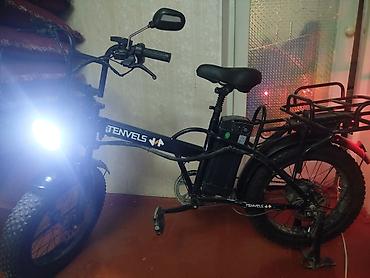tesla x: Электровелосипед, Б/у — 2