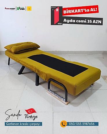 Kreslolar: Yeni, Kreslo-kravat, Parça, Kredit var, Çatdırılma yoxdur — 3