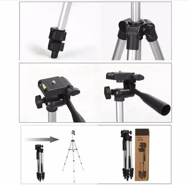 Telefon üçün tripodlar: Tripod 3110. maksimum hündürlük: 102 sm minimum hündürlük: 34,5 sm -da lalafo.az — 2 Telefon üçün tripodlar: Tripod 3110. maksimum hündürlük: 102 sm minimum hündürlük: 34,5 sm — 2