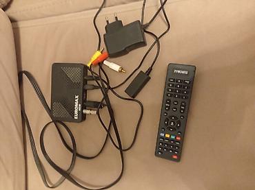 euromax: Euromax TV qutusu və pult komplekti - Brend: Euromax - Modellə işarə — 1