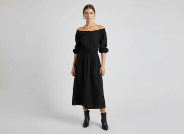 sukienki prążkowane midi: Primark, Women`s dress, size M (EU 38)