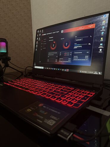 msi gf76: Ноутбук, MSI, 8 ГБ ОЗУ, Intel Core i7, 15.6 ", Б/у, Игровой, память HDD + SSD