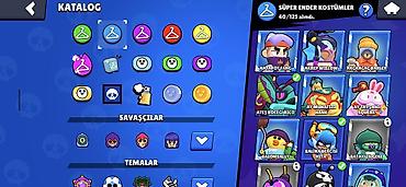 şam diskler: Brawl Stars oyunu üçün hesab - Kupa yolu: 20,213 - Prestij: 2 - Hesab — 3