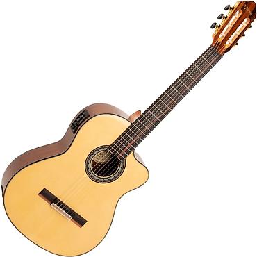 Klassik gitaralar: №: 8566 Məhsulun adı: Klassik gitara Valencia VC304CE 4/4 açıq qəhvəyi — 2