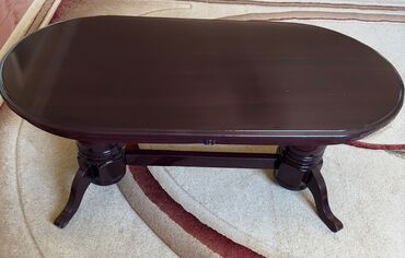 стол деревянный кухонный: Jurnal masası, Yeni, Açılmayan, Oval masa