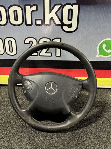 Рули: Руль Mercedes-Benz 2002 г., Б/у, Оригинал, Германия — 9