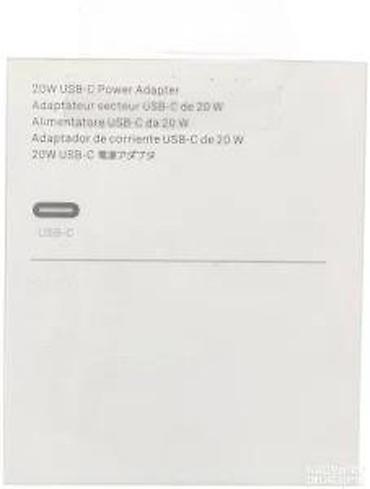 Adapteri i punjači za laptop: USB‑C punjač 20W - Izlazna snaga: 20 W (USB Power Delivery) - — 19