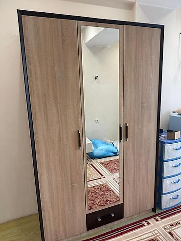 Трёхдверный шкаф для одежды с зеркалом Производство Россия -