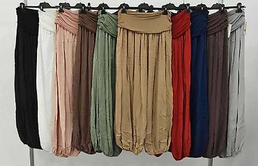 Pantalone: Ženske pantalone harema kroja – lagane i lepršave - Model: široke — 11