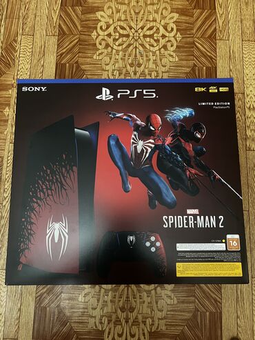 PS5 (Sony PlayStation 5): Продается новая PlayStation 5 fat limited edition Spider Man. Без игры