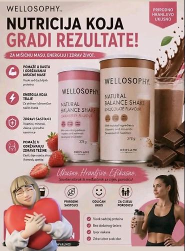 baletanke devojcice: Wellosophy Natural Balance Shake – nutritivni šejk za mišićnu masu — 1