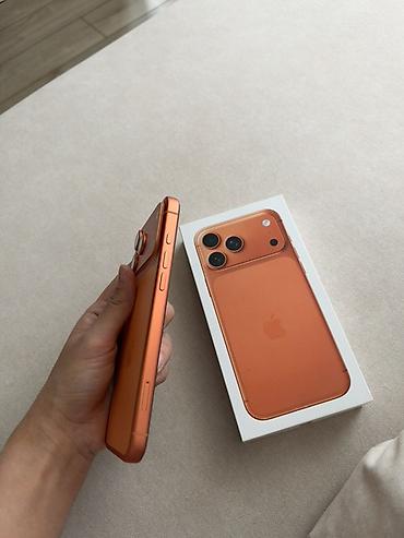 Уюлдук телефондор жана аксессуарлар: IPhone 17 Pro Max, Колдонулган, 512 ГБ, Ток сары, Коргоочу айнек, Каптама, Куту, 92 % — 5