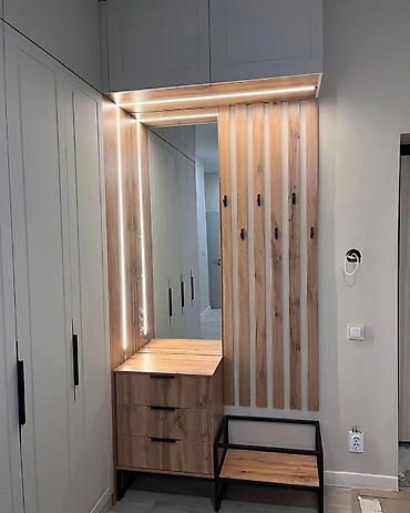 ucuz skaflar: Düz dolab, Dəhliz üçün, Ayaqqabı üçün, Açılan, Korpuslu, 5 qapı — 3