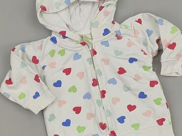 pajacyk niemowlęcy z kapturem: Sweatshirt, 6-9 months, condition - Very good