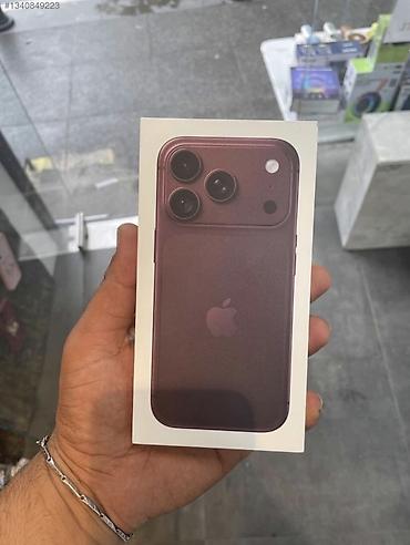 IPhone 18 Pro, 256 GB, Bordo, Zəmanət, Simsiz şarj, Face ID lalafo.az -da IPhone 18 Pro, 256 GB, Bordo, Zəmanət, Simsiz şarj, Face ID