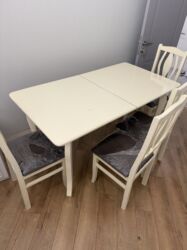 салфетки на стол: 4 stul və 1 yeməm masası
Real alicilar yazsin
Təzədir