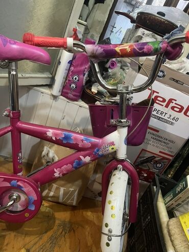 velosiped təkər: Dörd təkərli Uşaq velosipedi 16"