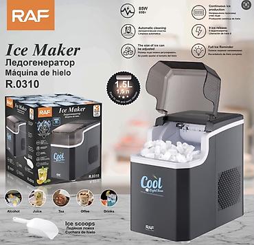 Оборудование для бизнеса: №: 17497 Məhsulun adı: Buz hazırlayan aparat RAF R 0310 85 Vt Brend — 1