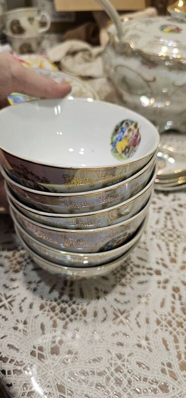 Sup qabları: Sup qabları, rəng - Ağ, Farfor — 5