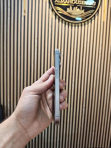 prodat iphone: IPhone 15 Pro, 128 GB, Natural Titanium, Sənədlərlə, Zəmanət, Simsiz şarj — 6