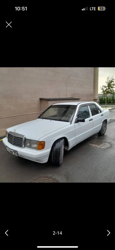 шины авто: Mercedes-Benz 190: 1991 г., Механика, Газ, Седан