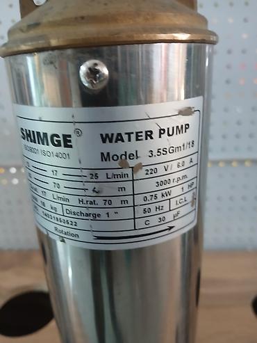 water: Погружной скважинный насос SHIMGE 3.5SGm1/18 Назначение: - Подъем и — 2